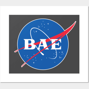 BAE - Nasa Parody Logo Design Posters and Art